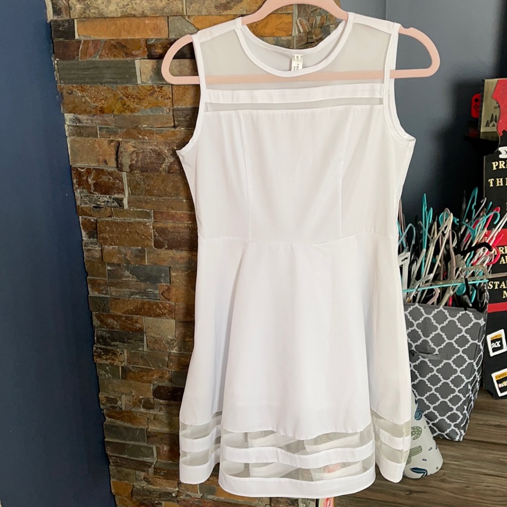 White dress